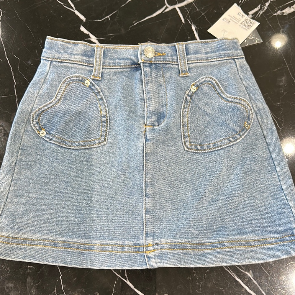 Girls denim skirt